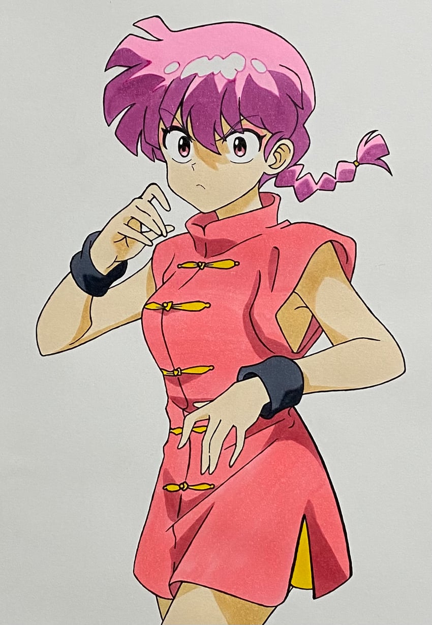ranma-chan (ranma 1/2) drawn by coolie_night_light