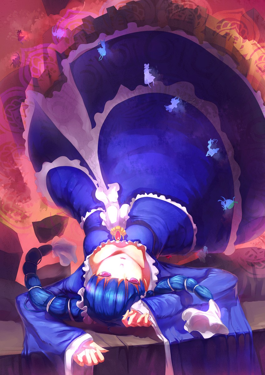 walpurgisnacht and walpurgisnacht's familiars (mahou shoujo madoka magica) drawn by fs-project
