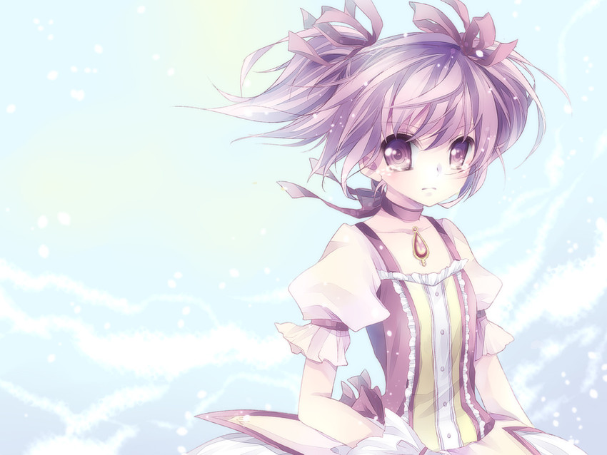 kaname madoka (mahou shoujo madoka magica) drawn by mikazuki_sara