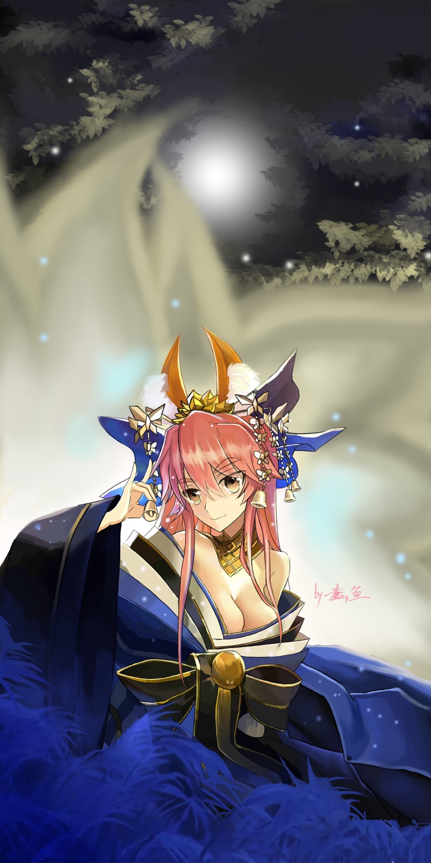 tamamo and tamamo no mae (fate and 4 more) drawn by hui_jiao_de_chun_yu