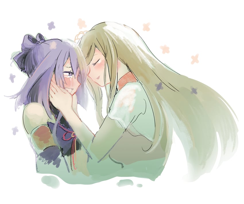aika himena and kurusu alexandra (mahou shoujo madoka magica and 1 more) drawn by kojima_terashi