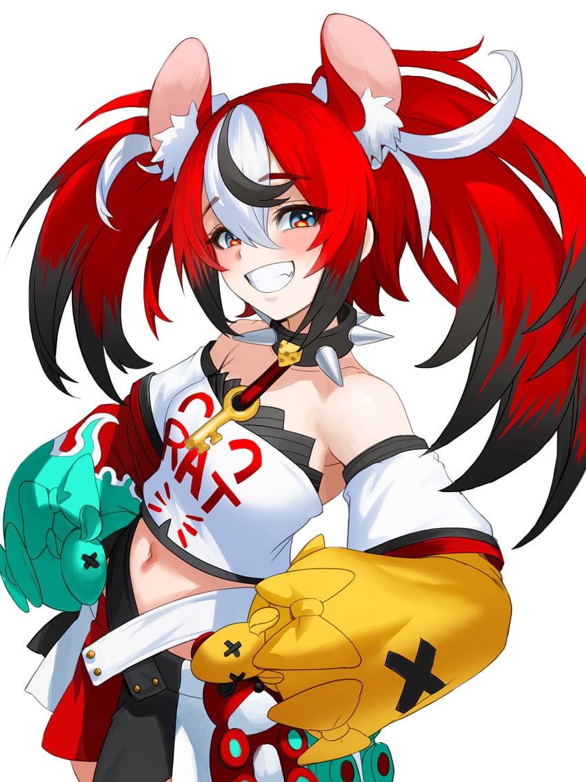 hakos baelz (hololive and 1 more) drawn by p-gnesium