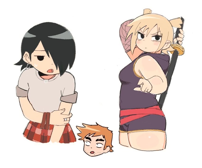 knives chau, stephen stills, and roxie richter (scott pilgrim and 1 more) drawn by nimo_(b45ui)