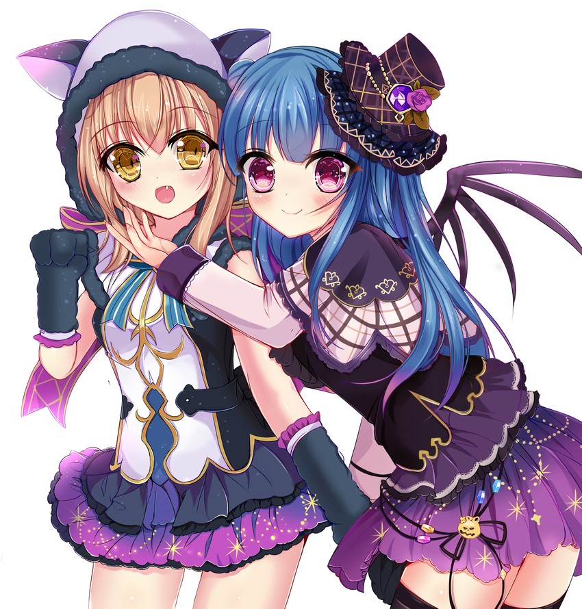 tsushima yoshiko and kunikida hanamaru (love live! and 1 more) drawn by vivian_(lancerhd)