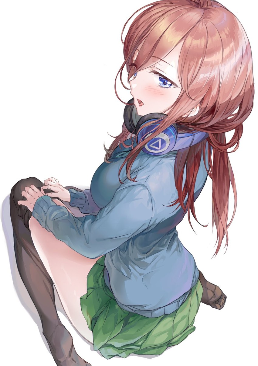 nakano miku (go-toubun no hanayome) drawn by saya_(mychristian2)