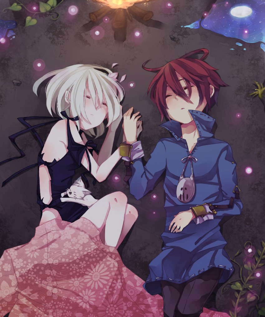 ren and seto (fragile: sayonara tsuki no haikyo) drawn by tengutan
