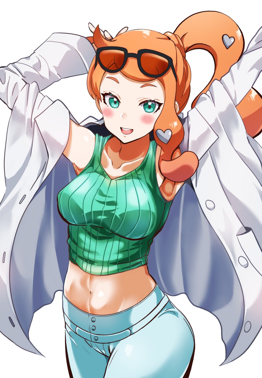 sonia (pokemon and 1 more) drawn by oroshipon_zu
