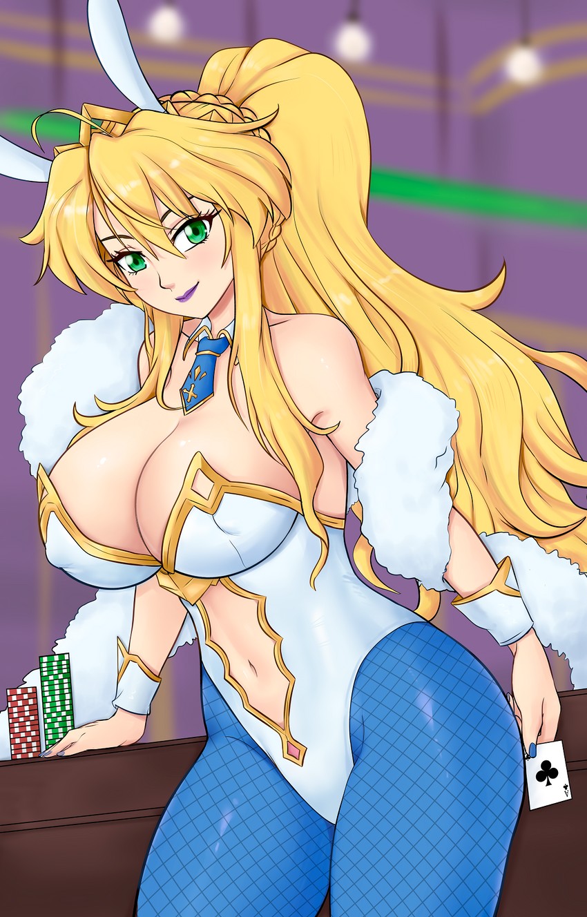 artoria pendragon (fate and 1 more) drawn by gummslime