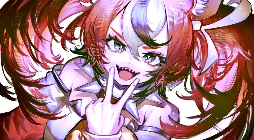 hakos baelz (hololive and 1 more) drawn by pungson_mori