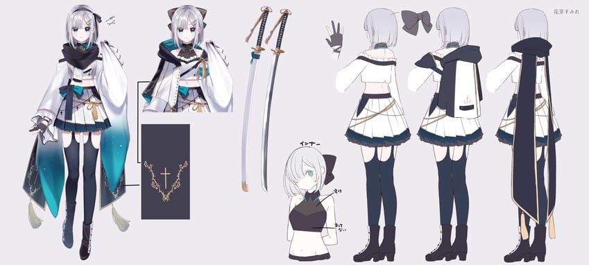 kaga sumire (vspo! and 1 more) drawn by misumi_(macaroni)
