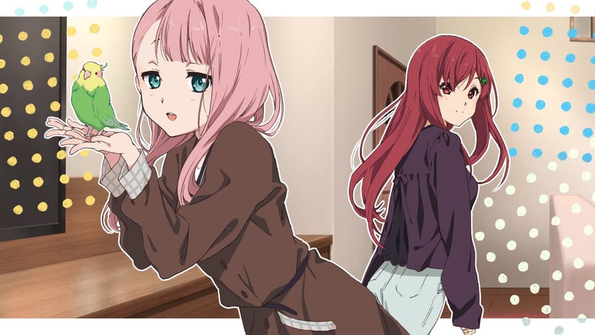 sato reika and kamiki mikami (22/7 and 1 more) drawn by horiguchi_yukiko