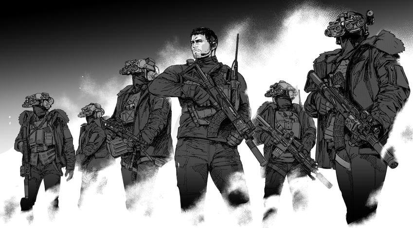 chris redfield (resident evil and 1 more) drawn by argent_moon