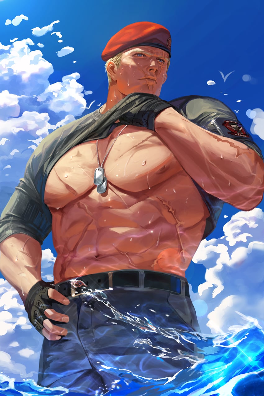 jack krauser (resident evil and 1 more) drawn by on_(isk1812)