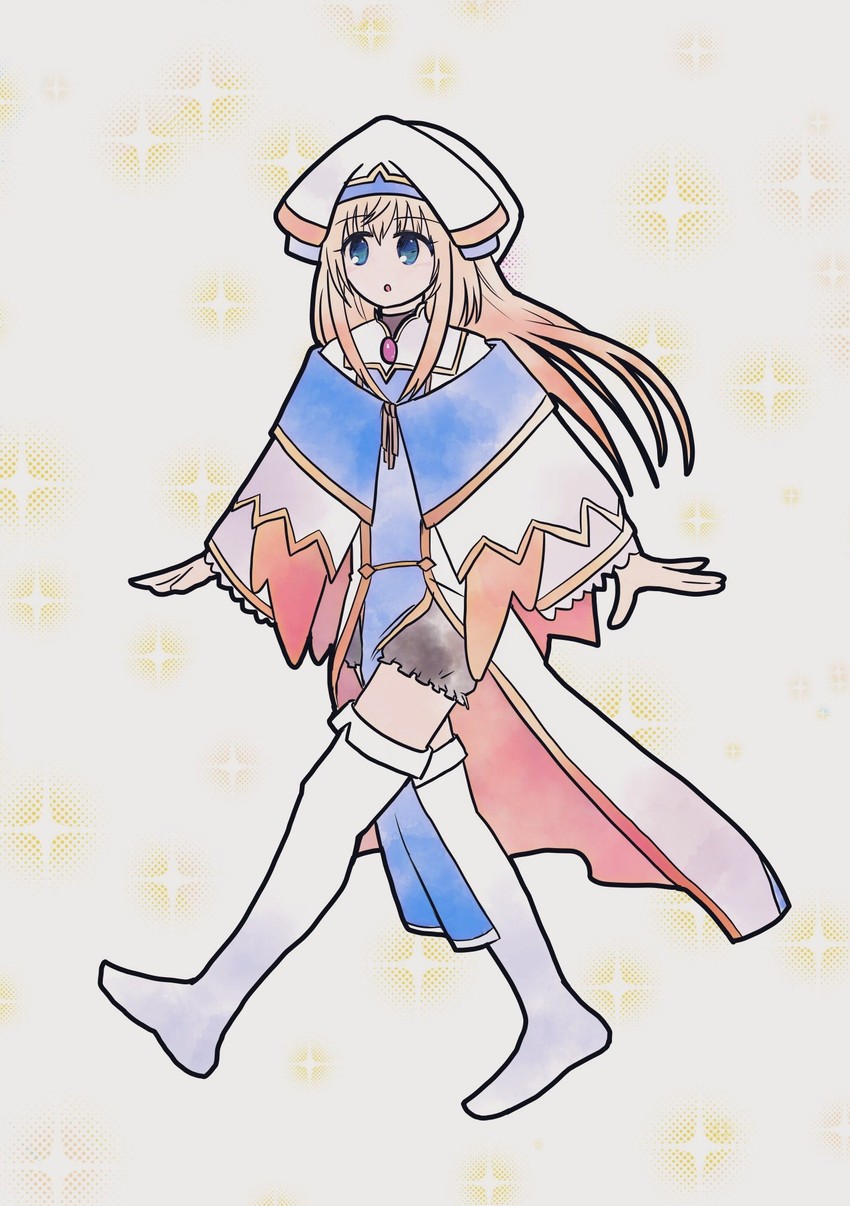 priestess (goblin slayer!) drawn by kanro_t