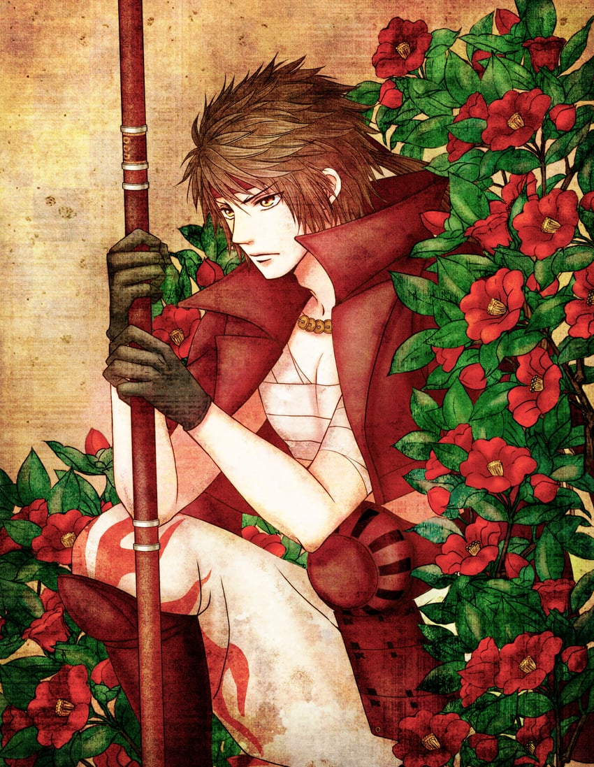 sanada yukimura (sengoku basara) drawn by mairu0358
