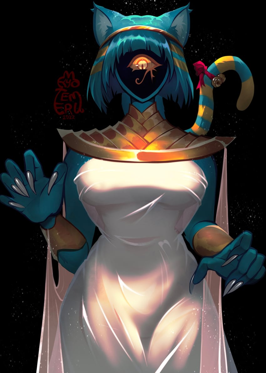 nyanlathotep (cthulhu mythos and 1 more) drawn by kyotemeru