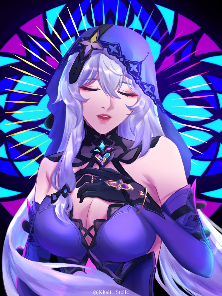 black swan (honkai and 1 more) drawn by ayumi_ai_a