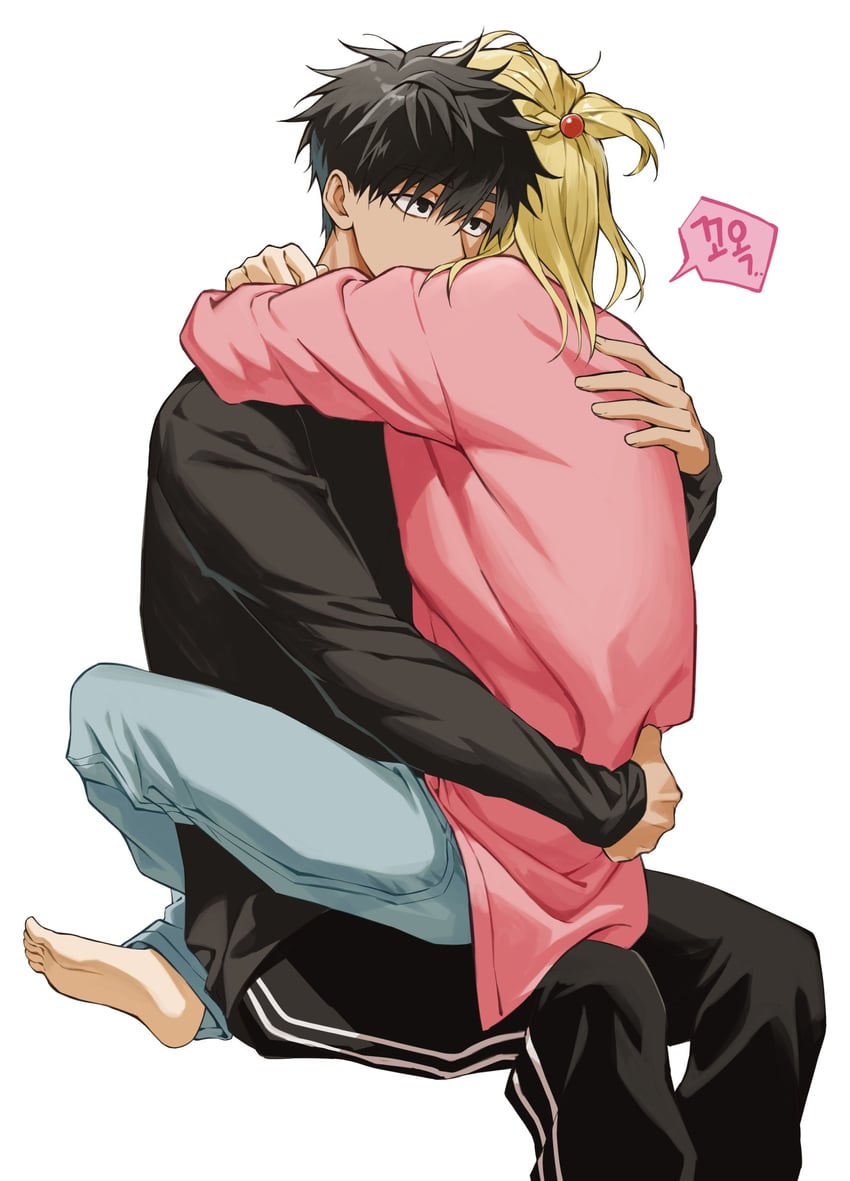baek eunyung and goh haejoon (no home) drawn by 5_taku
