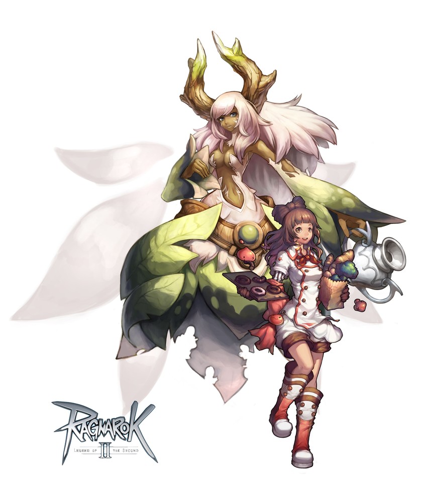 poring and cook (ragnarok online 2: legend of the second) drawn by myung-jin_lee
