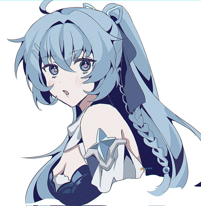shigure kira (honkai and 1 more) drawn by seha