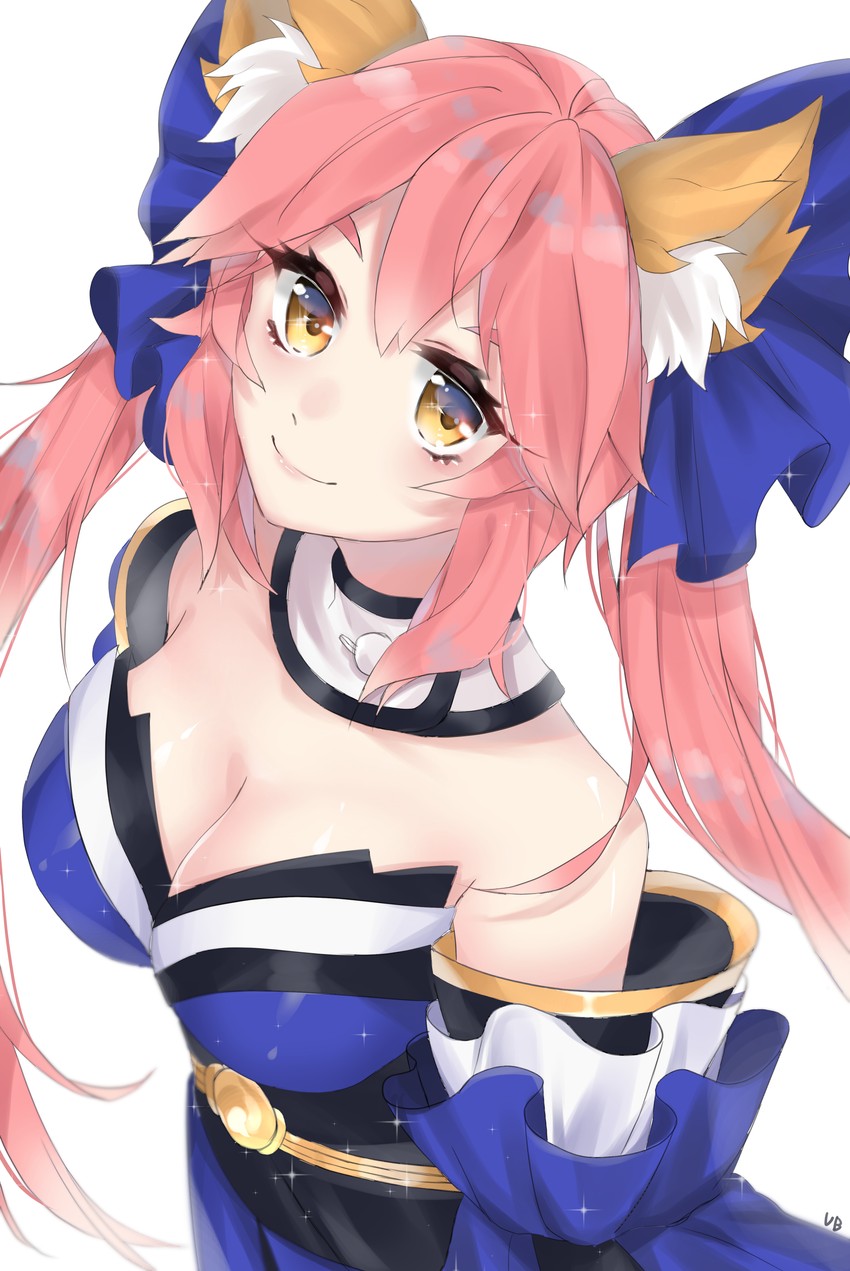 tamamo and tamamo no mae (fate and 1 more) drawn by ub