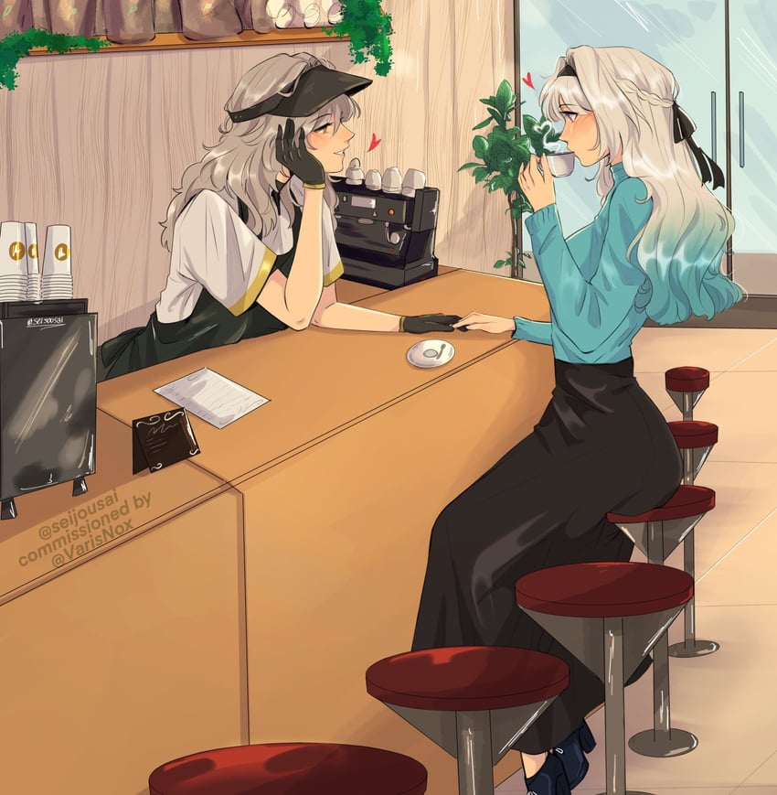 trailblazer, firefly, and stelle (honkai and 1 more) drawn by seijousai