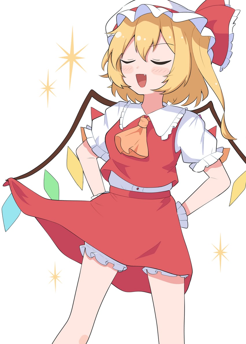 flandre scarlet (touhou and 1 more) drawn by masakamea