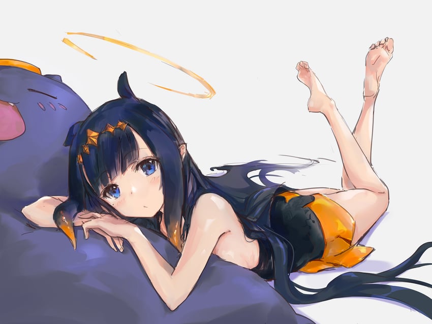 ninomae ina'nis and takodachi (hololive and 1 more) drawn by tallgeese_(lgeesel)