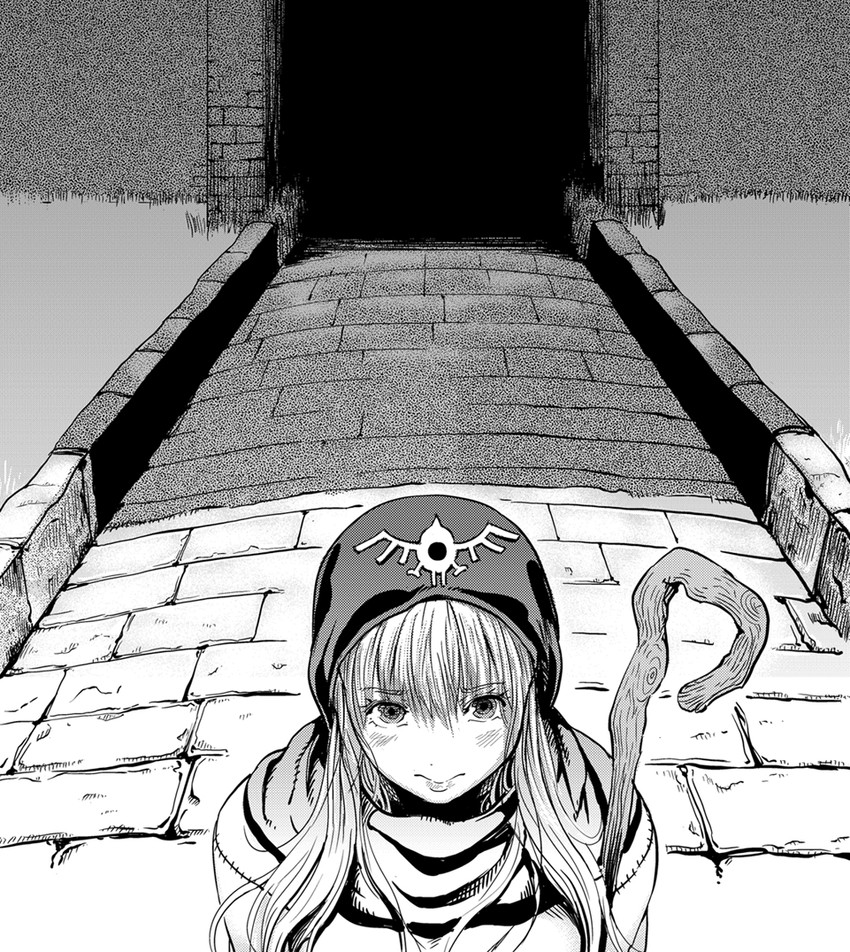 princess of moonbrook (dragon quest and 1 more) drawn by kurofood