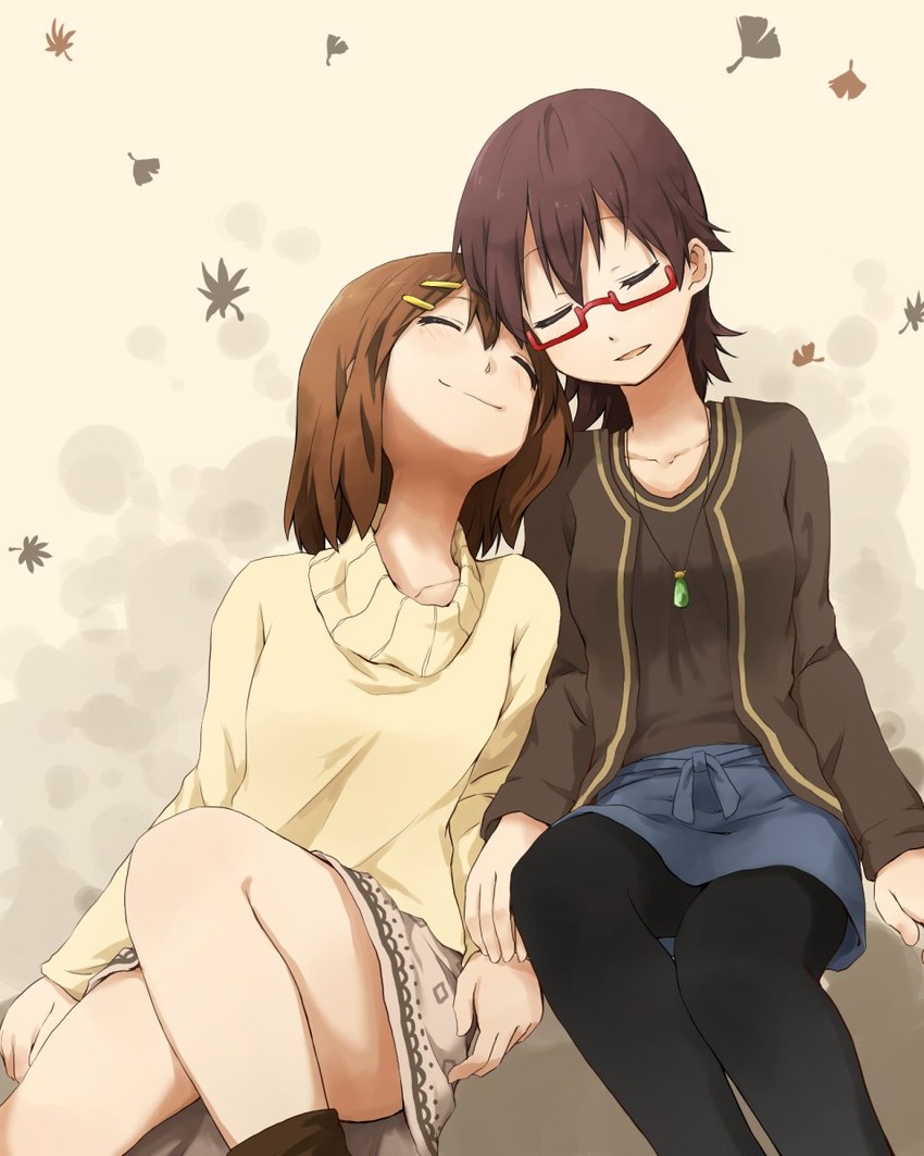 hirasawa yui and manabe nodoka (k-on!) drawn by kagiana