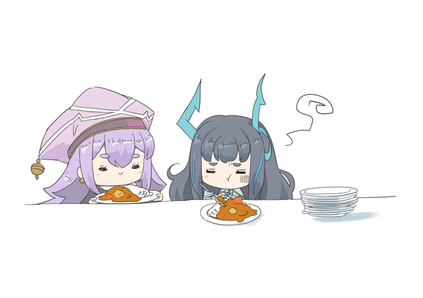 nami'oyogi kanemitsu and tokuzen'in sadamune (tenka hyakken) drawn by toremaa