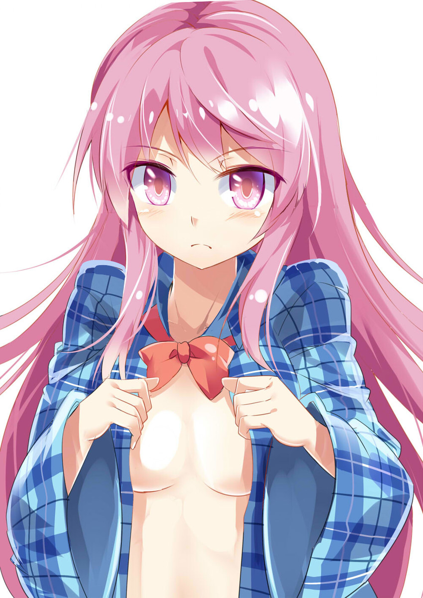 hata no kokoro (touhou) drawn by e.o.