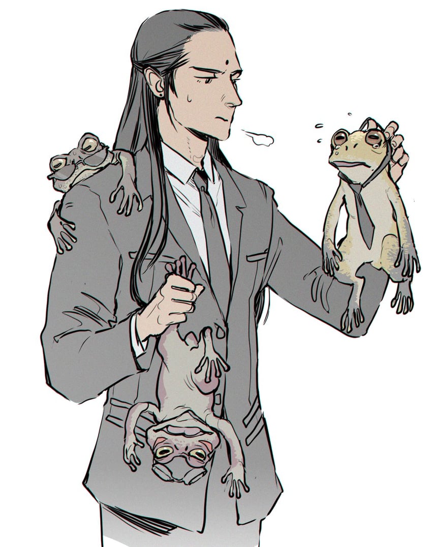 reno, tseng, rude, and elena (final fantasy and 3 more) drawn by lanimalu