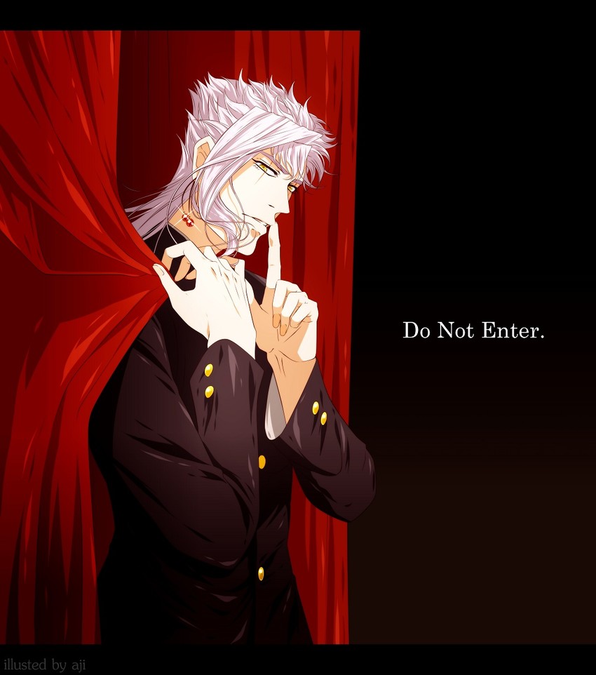 kakyoin noriaki (jojo no kimyou na bouken and 1 more) drawn by aji_(coastal_area)