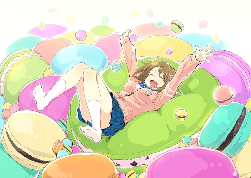 mimura kanako (idolmaster and 1 more) drawn by denchuubou