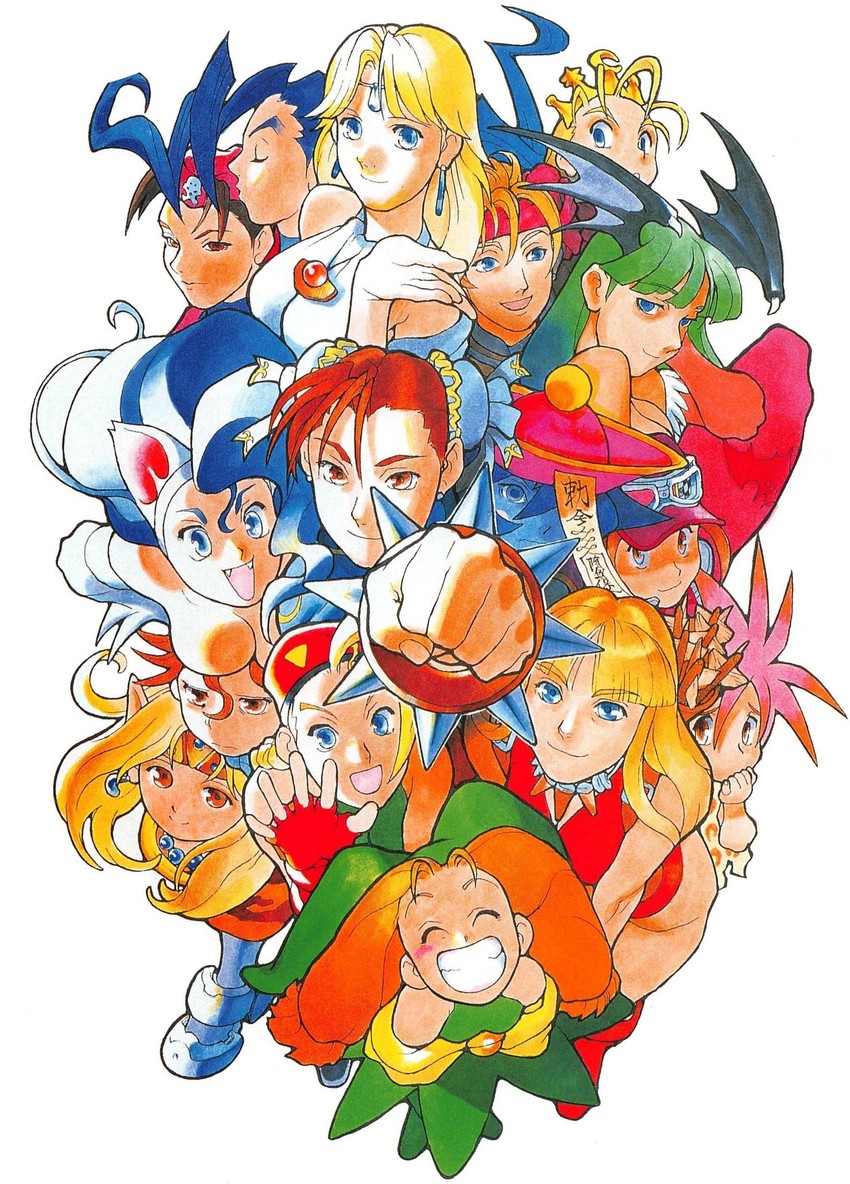 chun-li, morrigan aensland, cammy white, felicia, hsien-ko, and 11 more (street fighter and 11 more) drawn by bengus