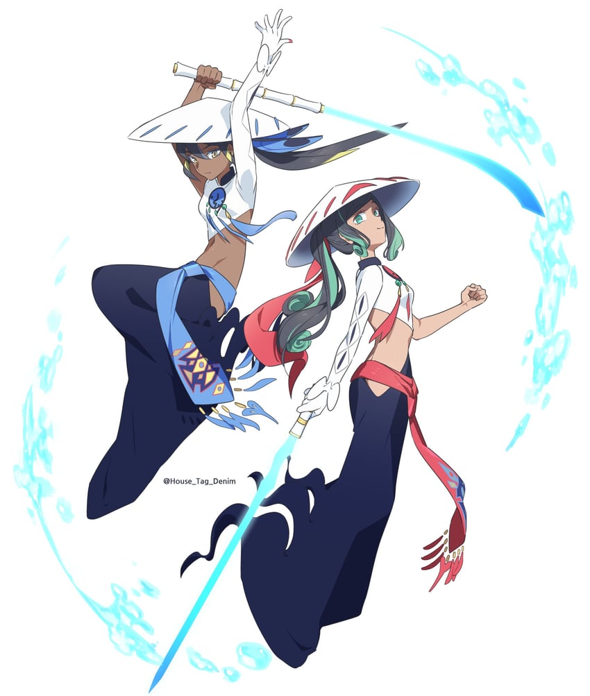 trung trac and trung nhi (fate and 1 more) drawn by house_tag_denim