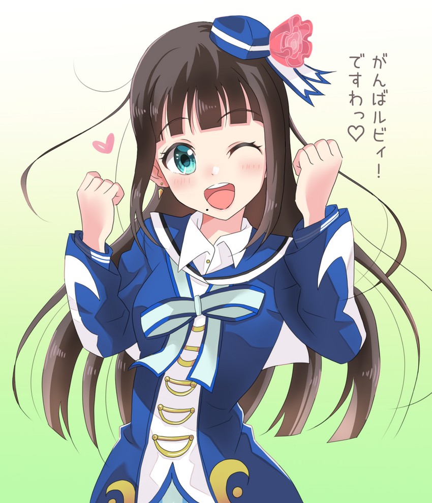 kurosawa dia (love live! and 1 more) drawn by ishinomaki_rokorou