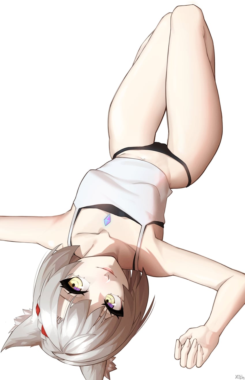 mio (xenoblade chronicles and 1 more) drawn by x_xith_x