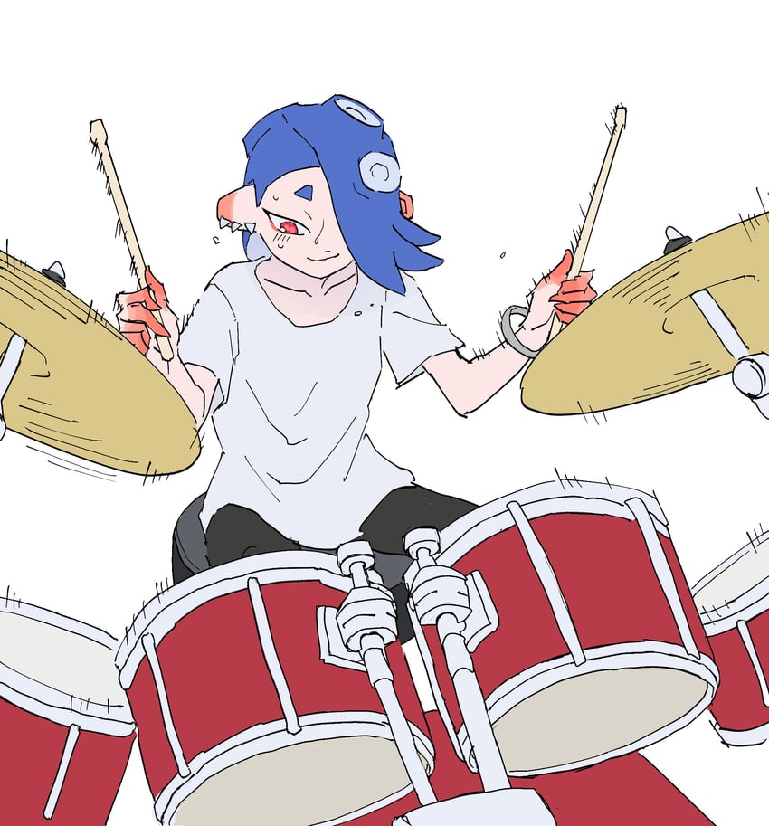 shiver (splatoon and 1 more) drawn by jounetsu_(jonetunoaoitako)