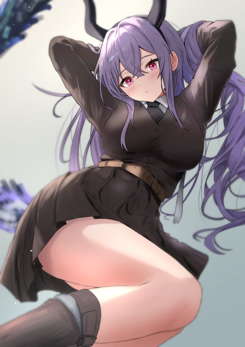 typhon (arknights) drawn by sora_mame_(princess_0sora)