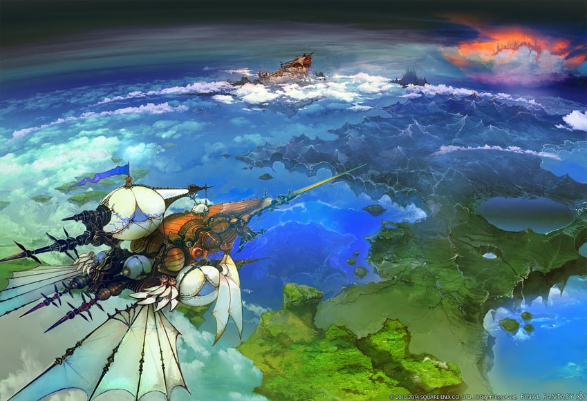 final fantasy and 1 more drawn by arai_kiyoshi