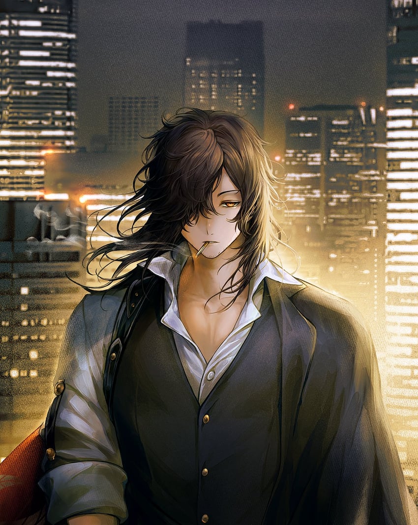 okada izou (fate and 1 more) drawn by honi_(ohohoni)