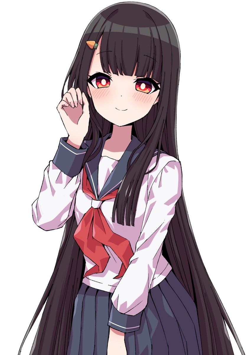houraisan kaguya (touhou) drawn by tsukimirin