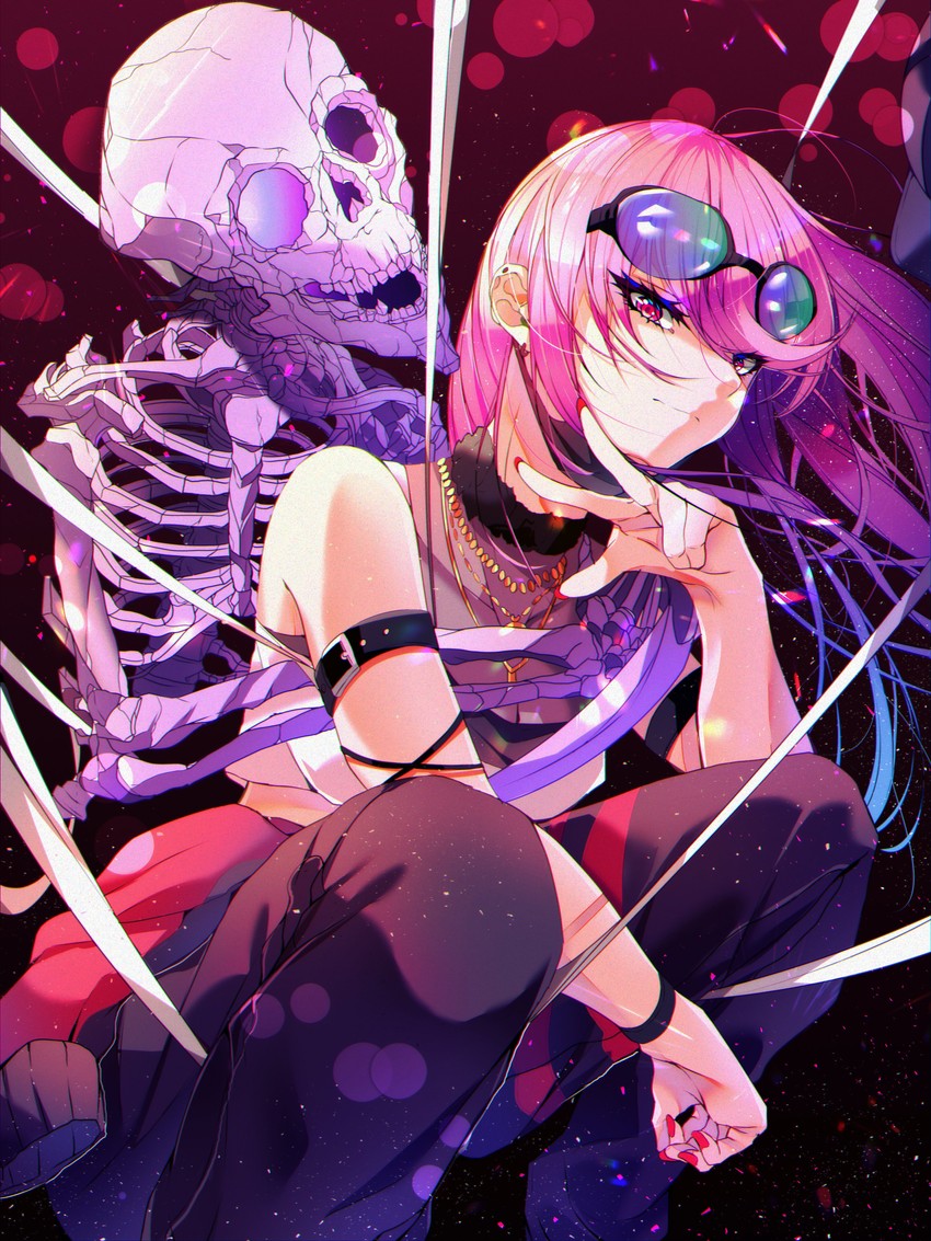 mori calliope (hololive and 1 more) drawn by the0neulost