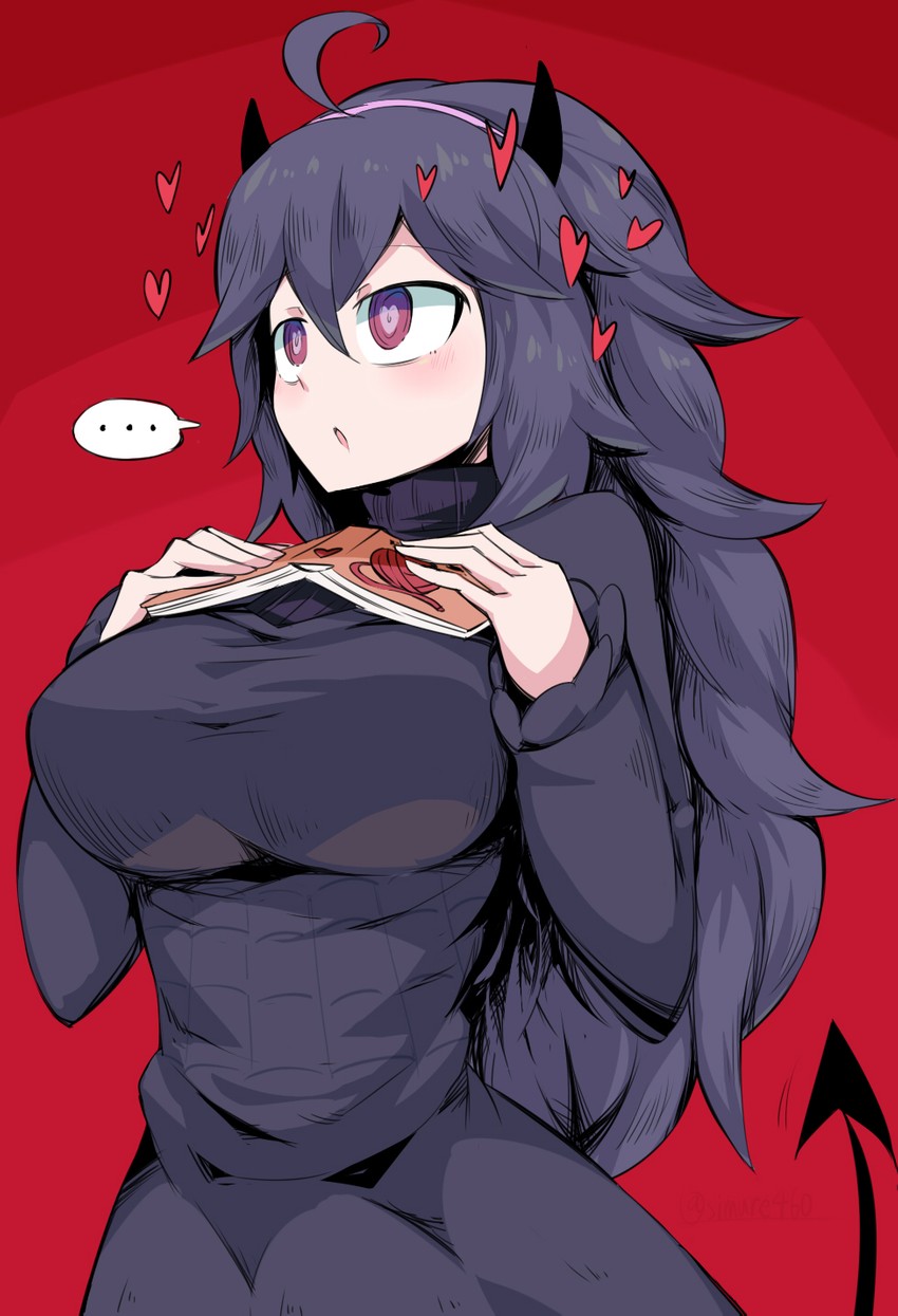 hex maniac and modeus (pokemon and 2 more) drawn by shimure_(460)
