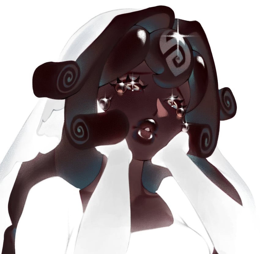 black forest cookie (cookie run and 1 more) drawn by liyuaqi