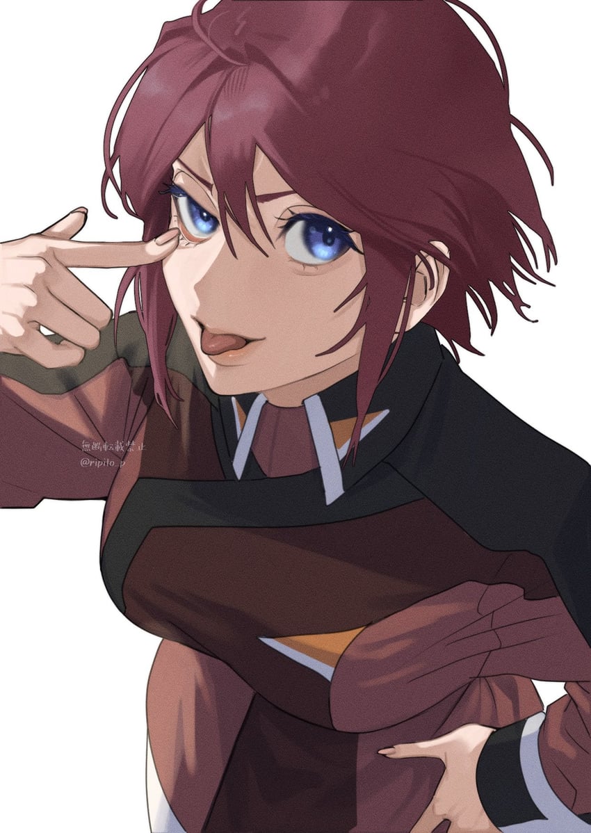 lunamaria hawke (gundam and 3 more) drawn by ripito_p