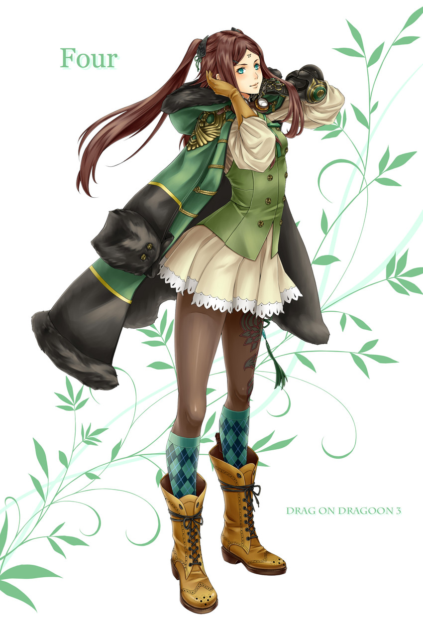four (drag-on dragoon and 1 more) drawn by yumeoti