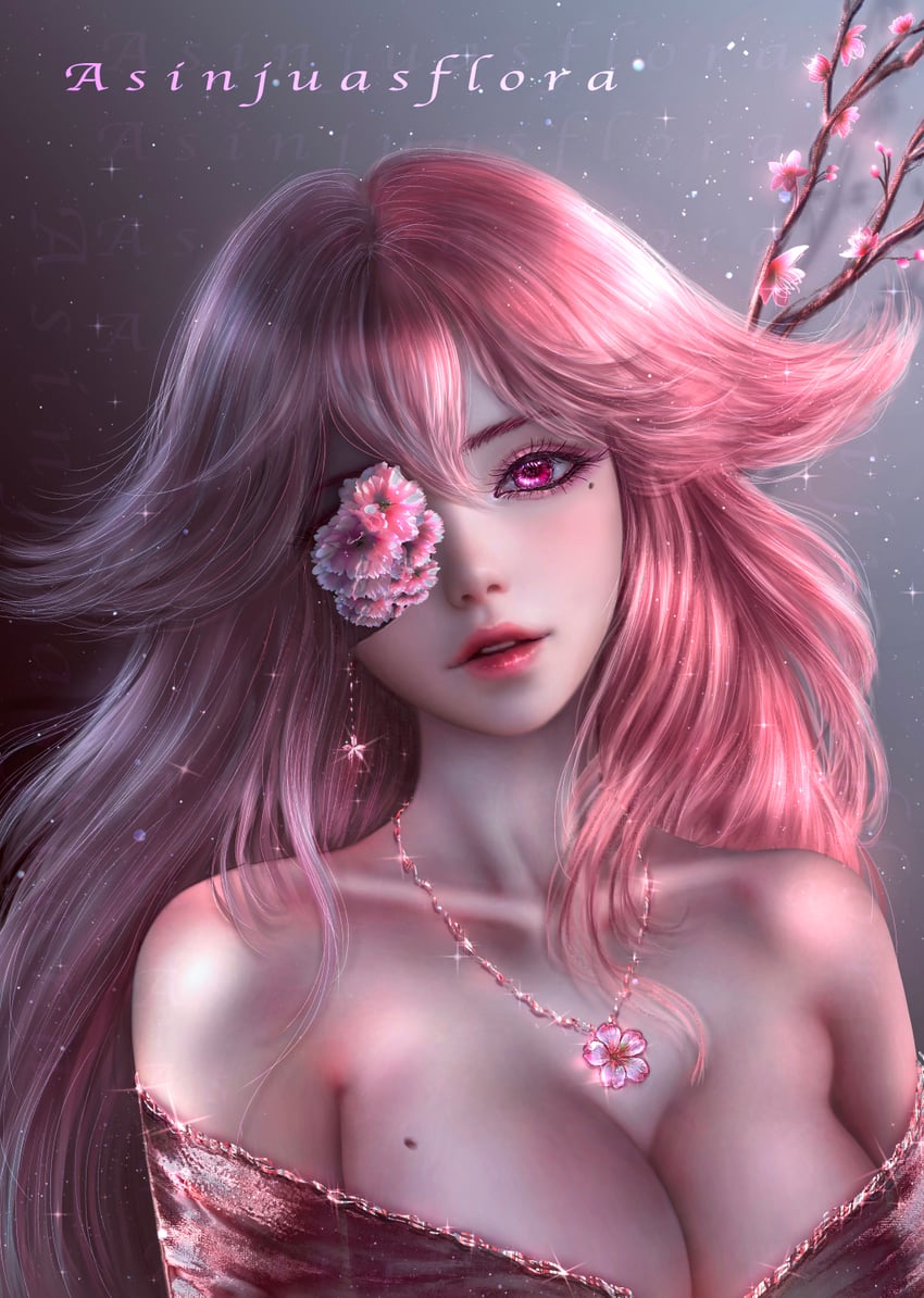 yae miko (genshin impact) drawn by asinjuasflora